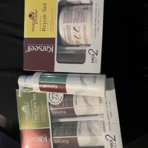 Karseell Maschera per capelli al collagene+Olio di Argan Set