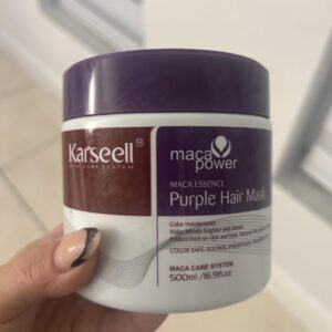 Maschera per capelli viola Karseell