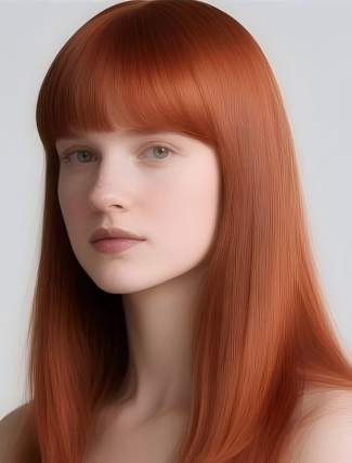 Rotes Haar